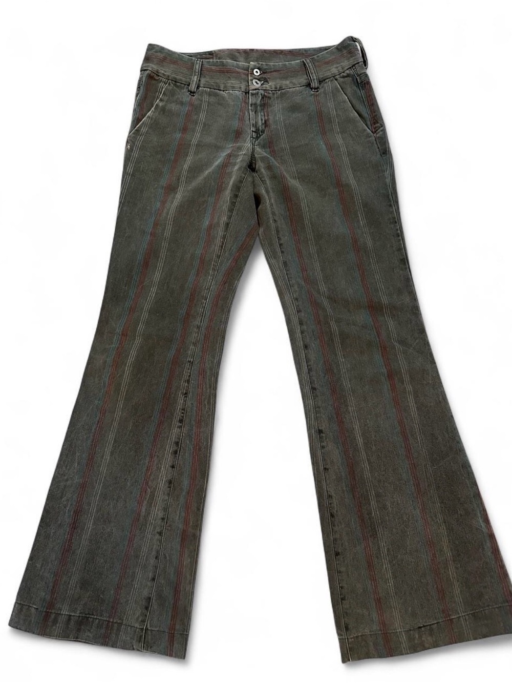 Vintage Diesel striped flare jeans size 29